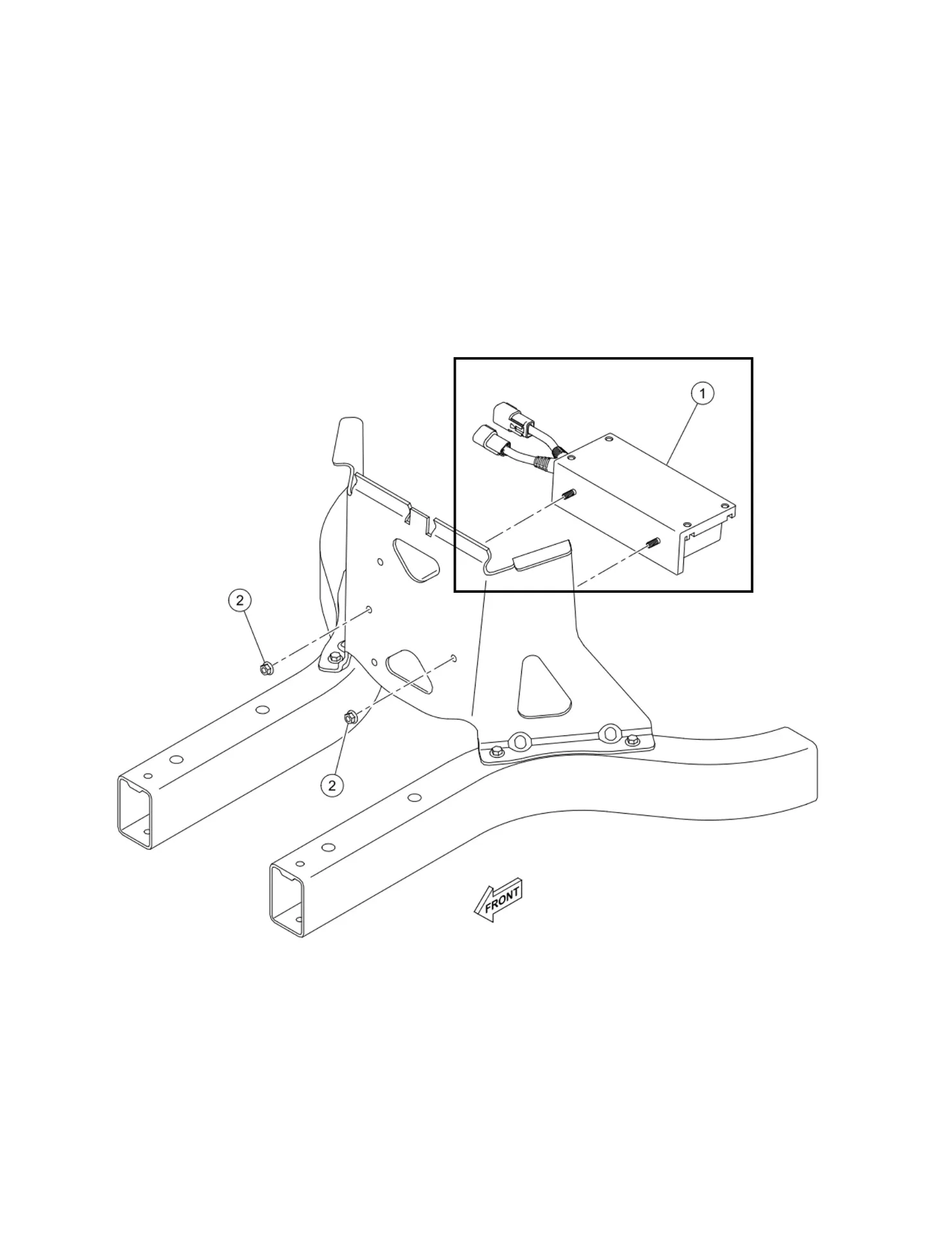 Converter Dc/dc, Original for Clubcar